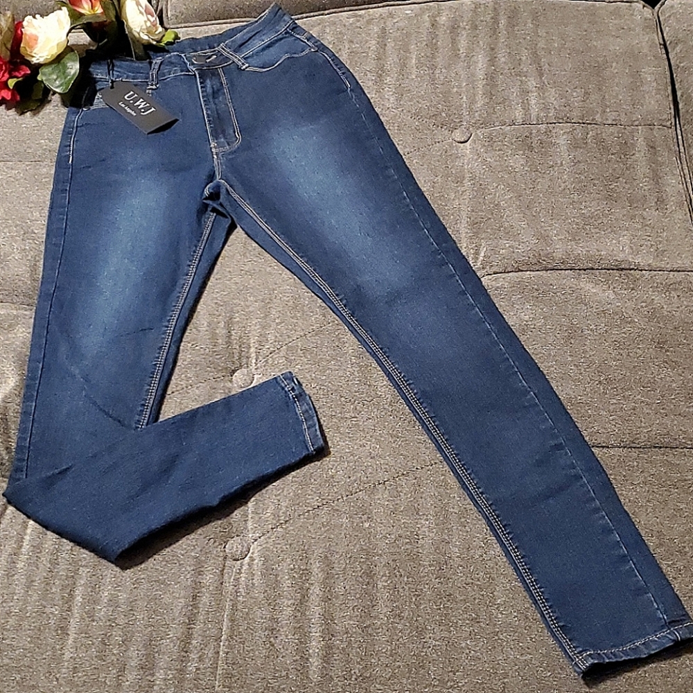 U.W.J Los Angeles high waisted skinny jeans